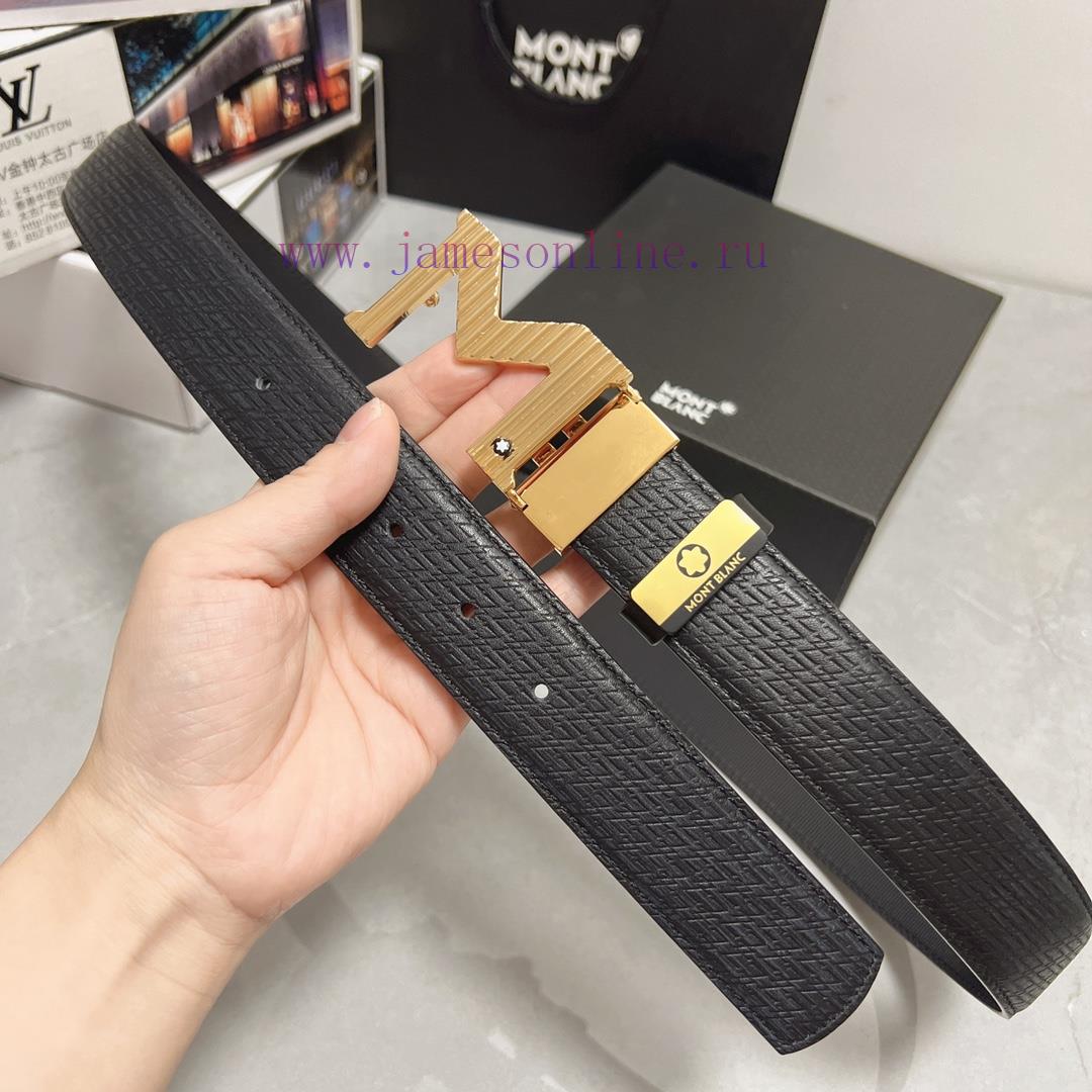 MontblancMaterial: Leather Belt with 100% Head Layer. The leather belt is guaranteed to be g v7o7fuce - Image 8