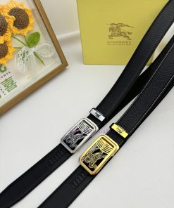 Burberry automatic beltMaterial: Leather Belt with 100% Head Layer. The leather belt is guar qcllynxl