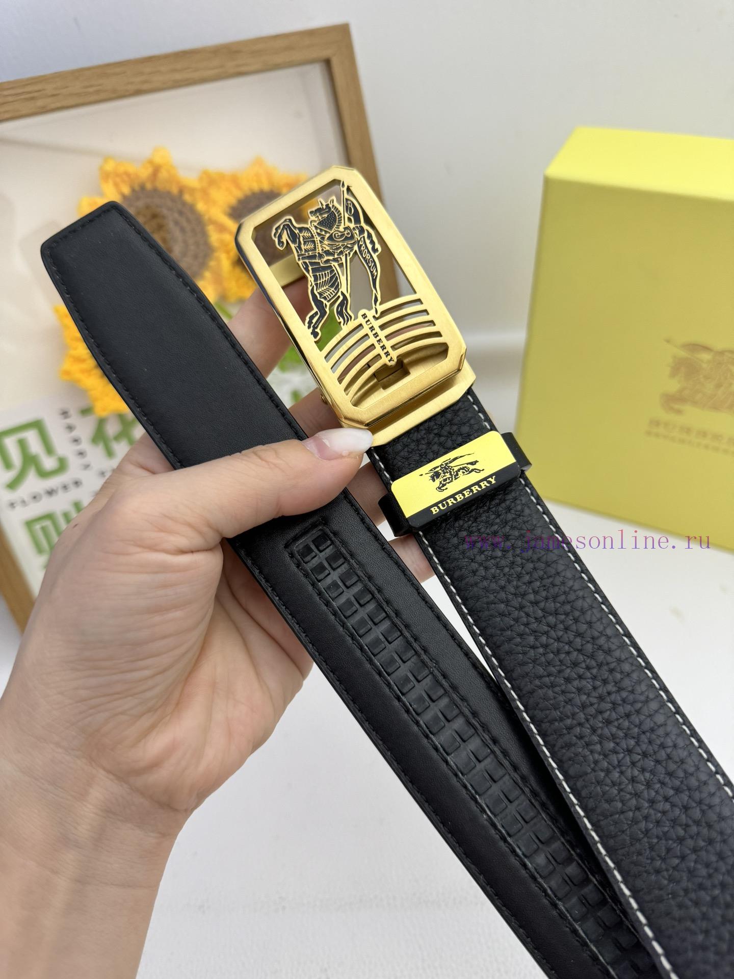 Burberry automatic beltMaterial: Leather Belt with 100% Head Layer. The leather belt is guar qcllynxl - Image 9