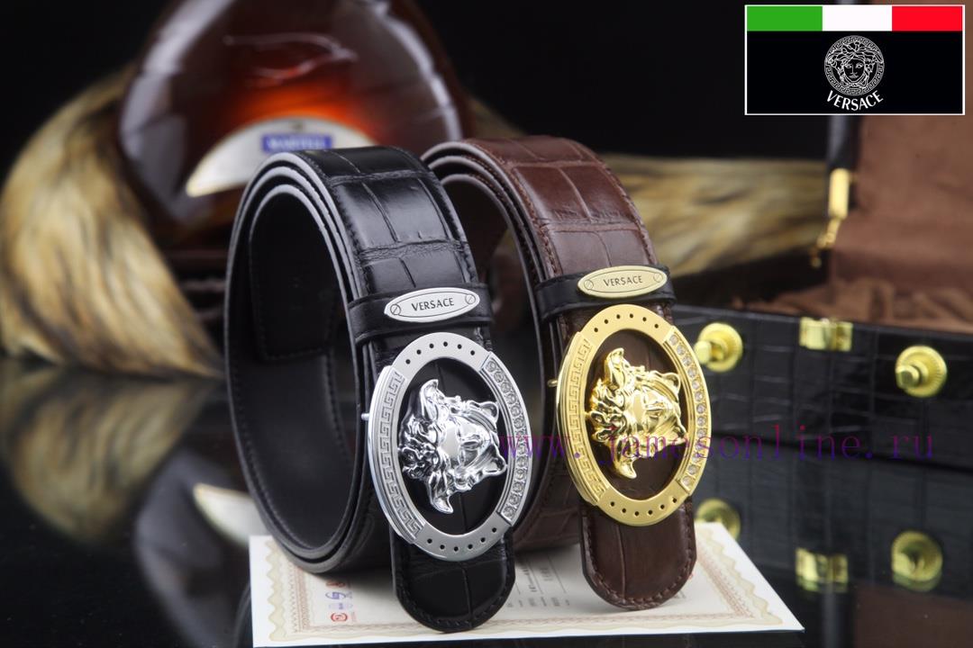 MADE IN ITALYComplete setVERSACE overseas purchasing agent100% dual color pure steel buckle pffxurbd - Image 2