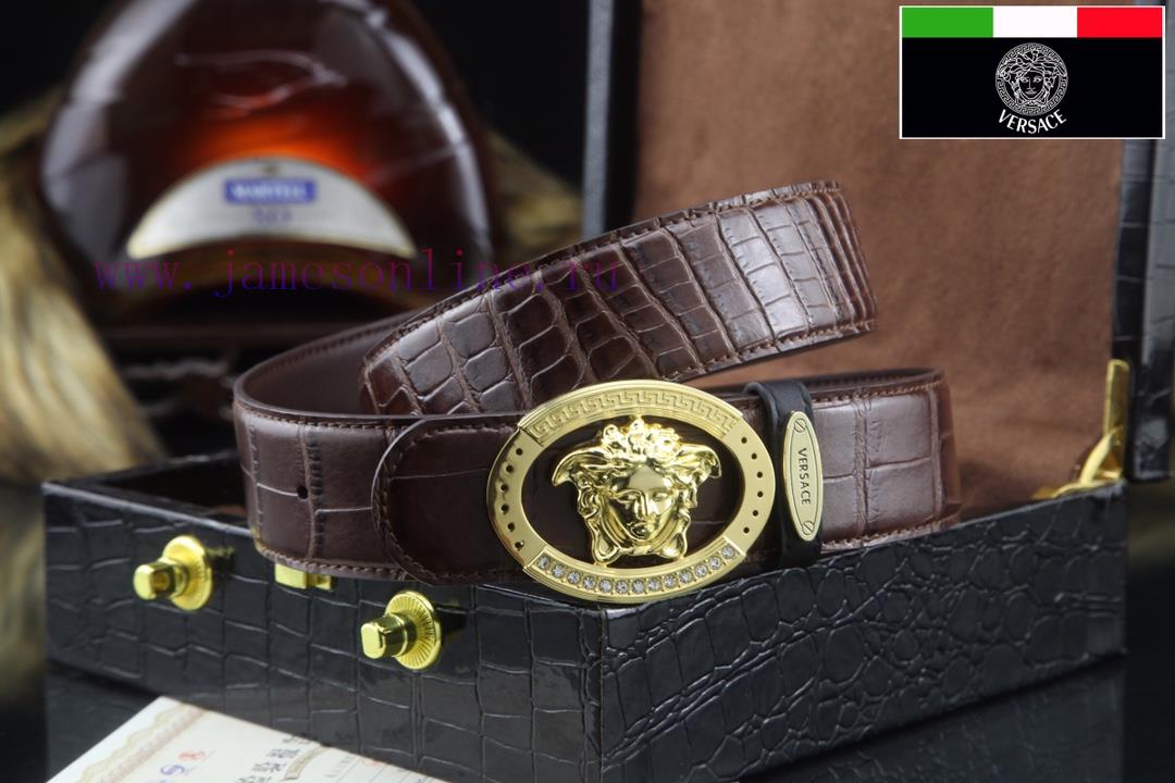MADE IN ITALYComplete setVERSACE overseas purchasing agent100% dual color pure steel buckle pffxurbd - Image 9
