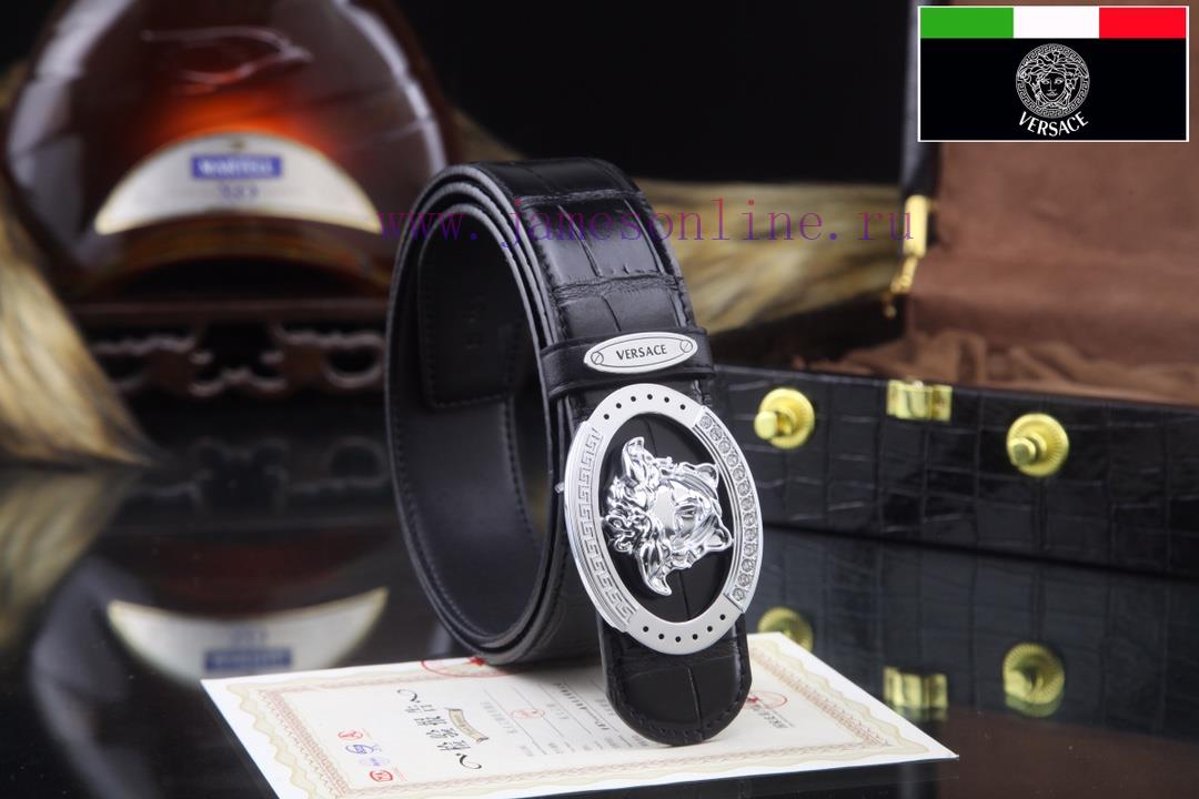 MADE IN ITALYComplete setVERSACE overseas purchasing agent100% dual color pure steel buckle pffxurbd - Image 10