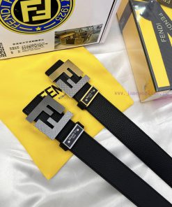 Belt FENDI Fendi ReproductionThe waistband is made of 100% top layer cowhide, ensuring a dou f5uen4fa