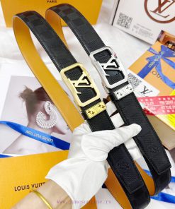Belt LV Louis Vuitton automatic buckle-Belt replica The automatic belt series is made of 100 ki80br3m