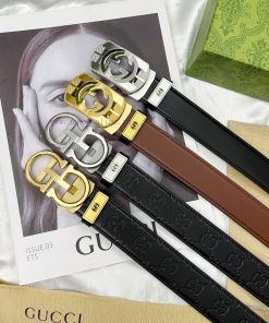Belt Gucci Gucci automatic buckle-Belt replica Gucci The automatic belt series is made of 10 cyosvwlr