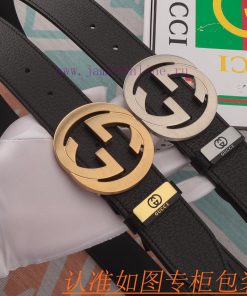 Belt and belt Gucci leather beltMen's belt material: 100% head layer cowhide belt, guarantee 98c1bqra
