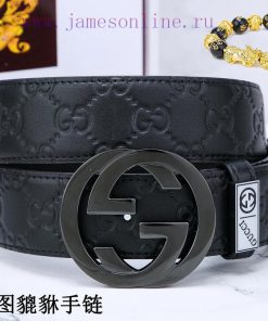 Belt Gucci Gucci️The waist belt is made of 100% cowhide, ensuring that the genuine leather i daf1nuot