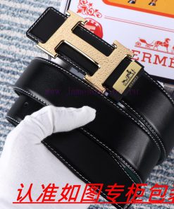 Men's belt HermesMen's leather belt is made of 100% head layer cowhide, ensuring that the 24 8aad7d2b