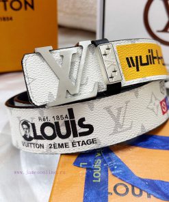 Belt LV Louis Vuitton's top tier replicaThe waistband is made of 100% cowhide, ensuring a ma 1tr09eo6