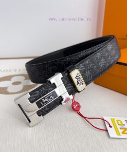 Hermes Hermes waist beltHanging buckle, classic pure steel material buckle head, double-side pbwtsj18