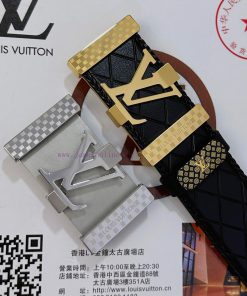 Belt LV Louis Vuitton's top tier replicaThe waistband is made of 100% cowhide, ensuring genu az0xluca