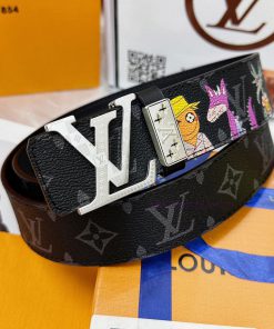Belt LV Louis Vuitton Top Remakes-The waistband is made of 100% imported top layer cowhide, zarsf2pe
