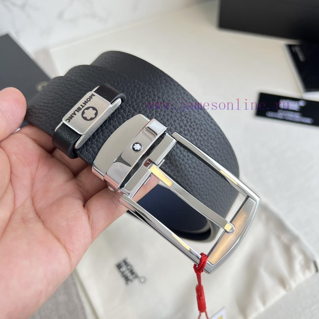 Montblanc Montblanc ️ Belt and beltNeedle buckle, new original classic boutique needle buckl drznzajt - Image 3