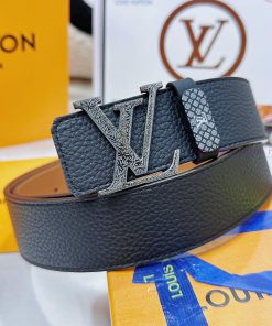 Belt LV Louis Vuitton's top tier replicaThe waistband is made of 100% cowhide, ensuring genu 5z4y3rim