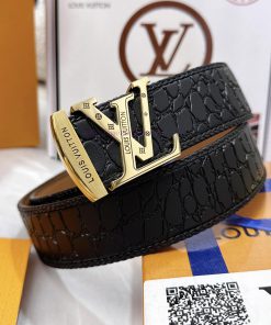 Belt LV Louis Vuitton's top tier replicaThe waistband is made of 100% cowhide, ensuring genu hcbae8wl