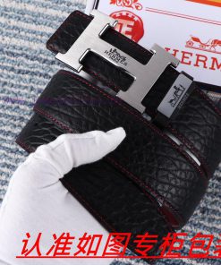 Men's belt HermesMen's leather belt is made of 100% head layer cowhide, ensuring that the 24 wyvl0noq