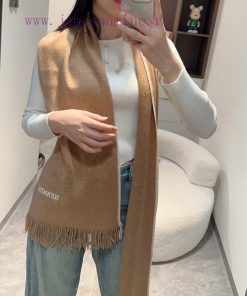 100% cashmere Hermes, high-end cashmere knitted scarf can be formal or casual, very classic tlx7adup