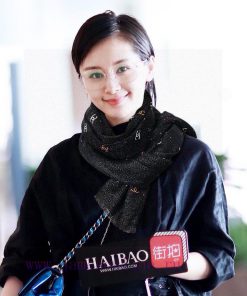 Shining scarf from Shangxinhui. New customer supplied silver thread cashmere fabric long scamxxkryhz