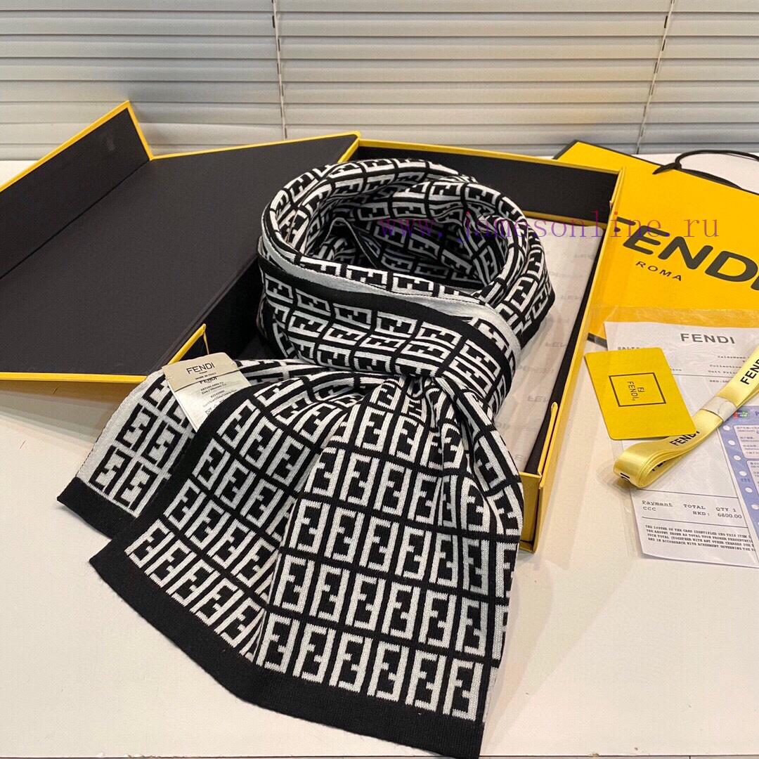 Classic FF letter element scarf, also a fun item just launched ‼ This year's Fendi is also tf6uhhqhk - Image 7
