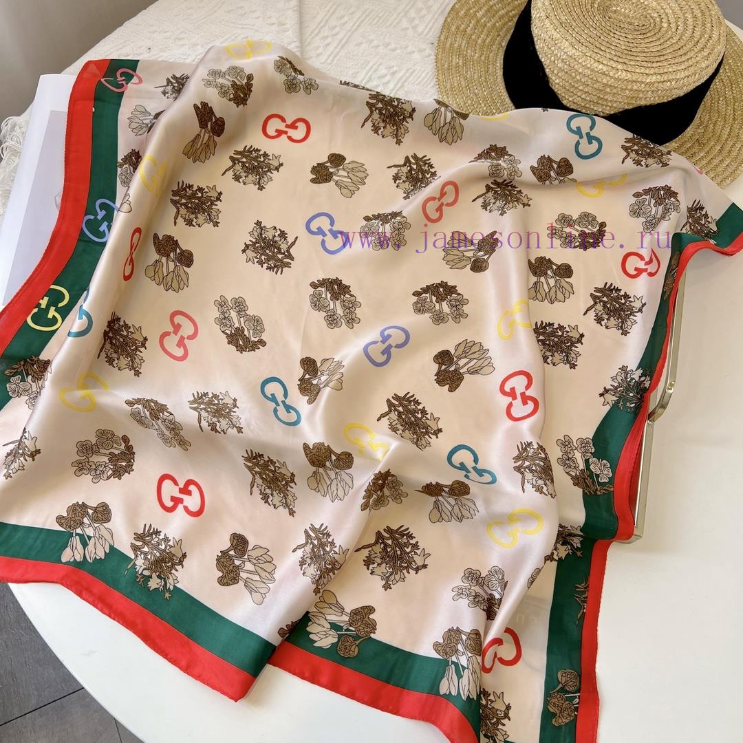 New silk versatile small square scarf, elegant and youthful temperament, can be used as a hecyy58mpk - Image 9
