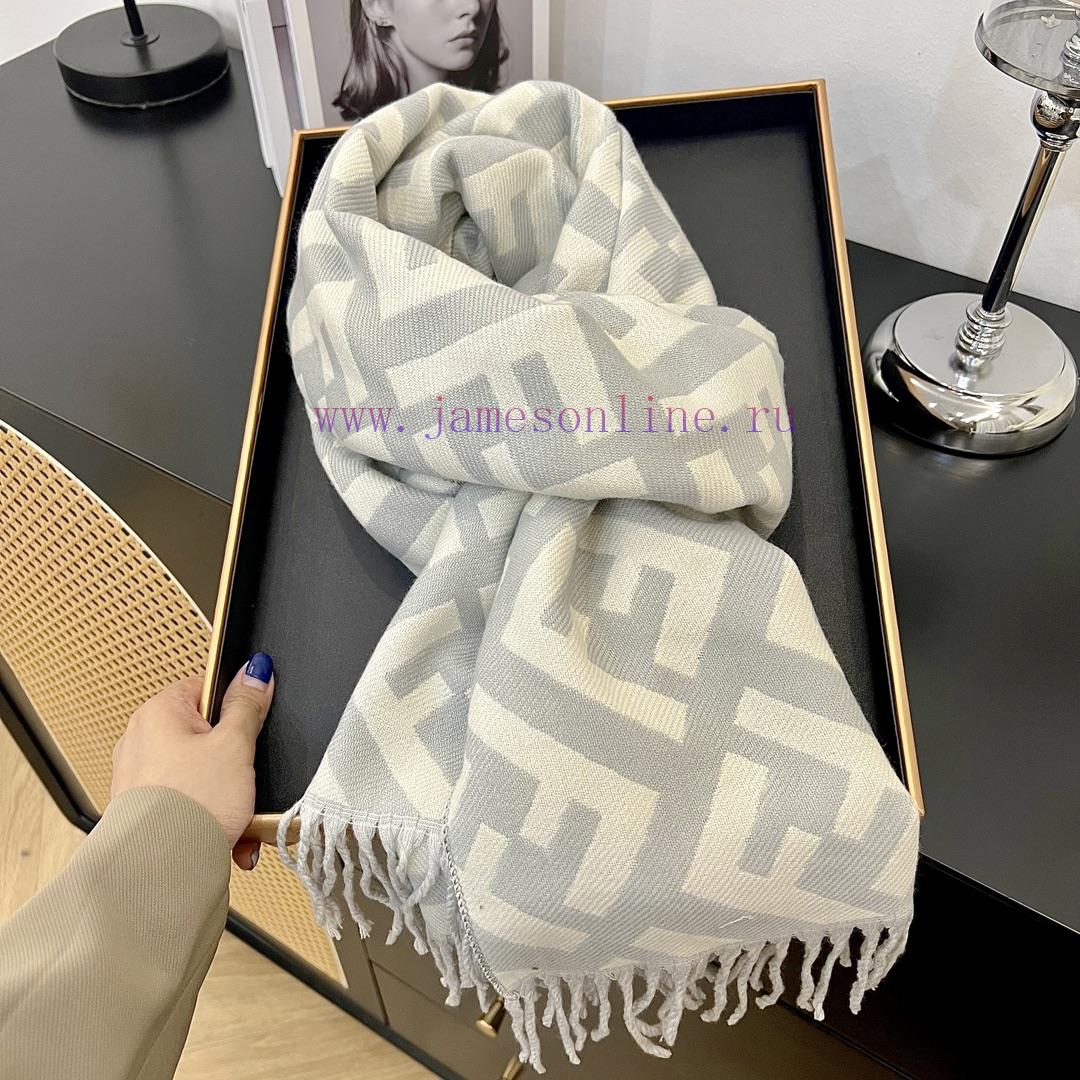 New autumn and winter scarf, made of core spun yarn texture, soft and warm, double-sided twouikmwjsp - Image 4