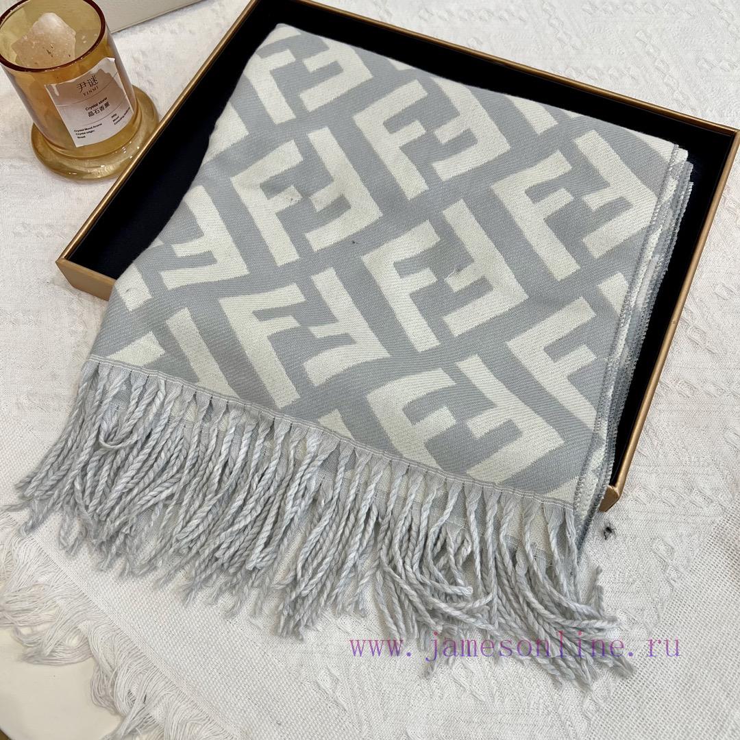 New autumn and winter scarf, made of core spun yarn texture, soft and warm, double-sided twouikmwjsp - Image 6