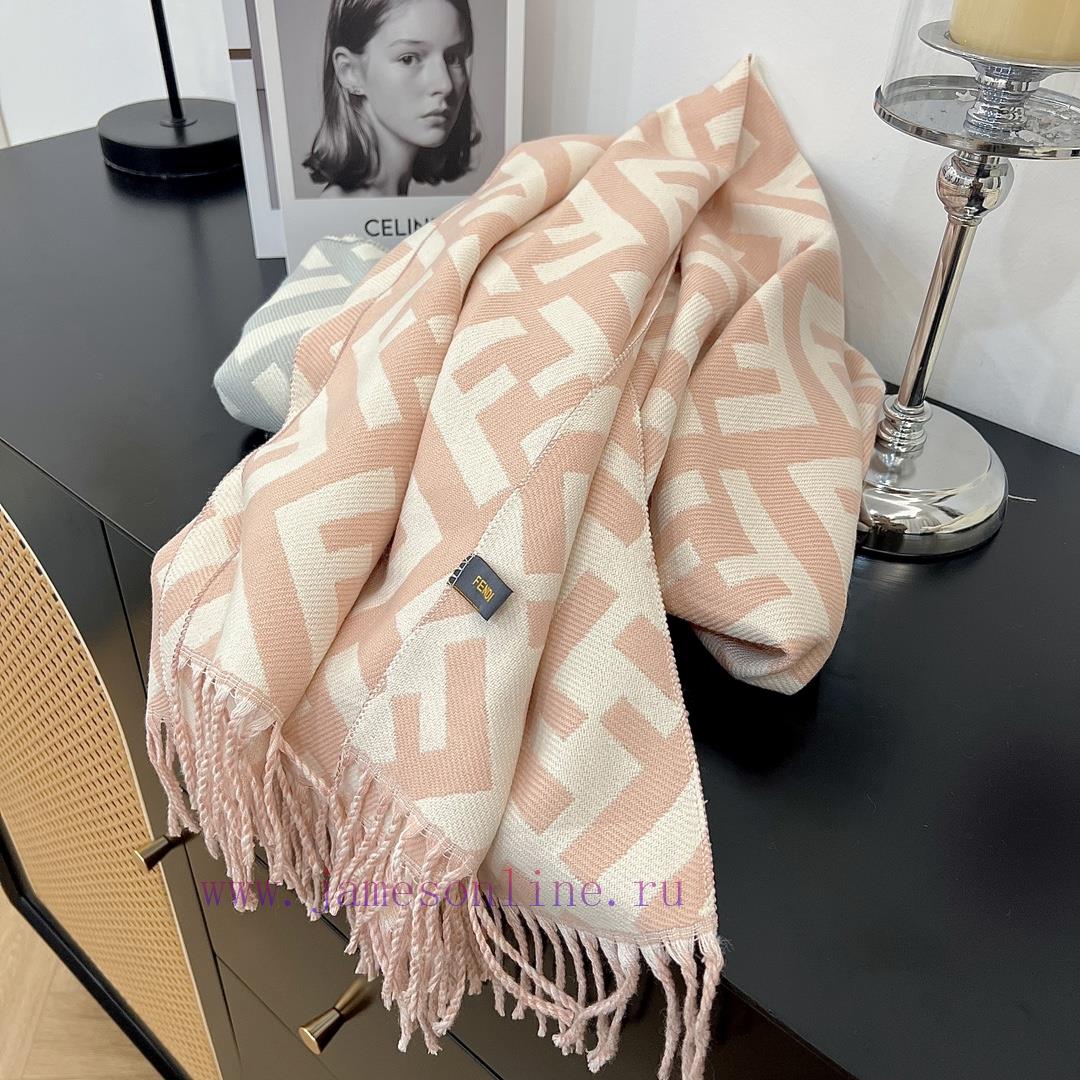 New autumn and winter scarf, made of core spun yarn texture, soft and warm, double-sided twouikmwjsp - Image 8
