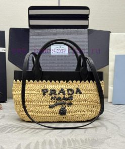 The new grass woven tote bag 1bg501, a small woven fabric tote bag with soft material, is a fuu5hgzj