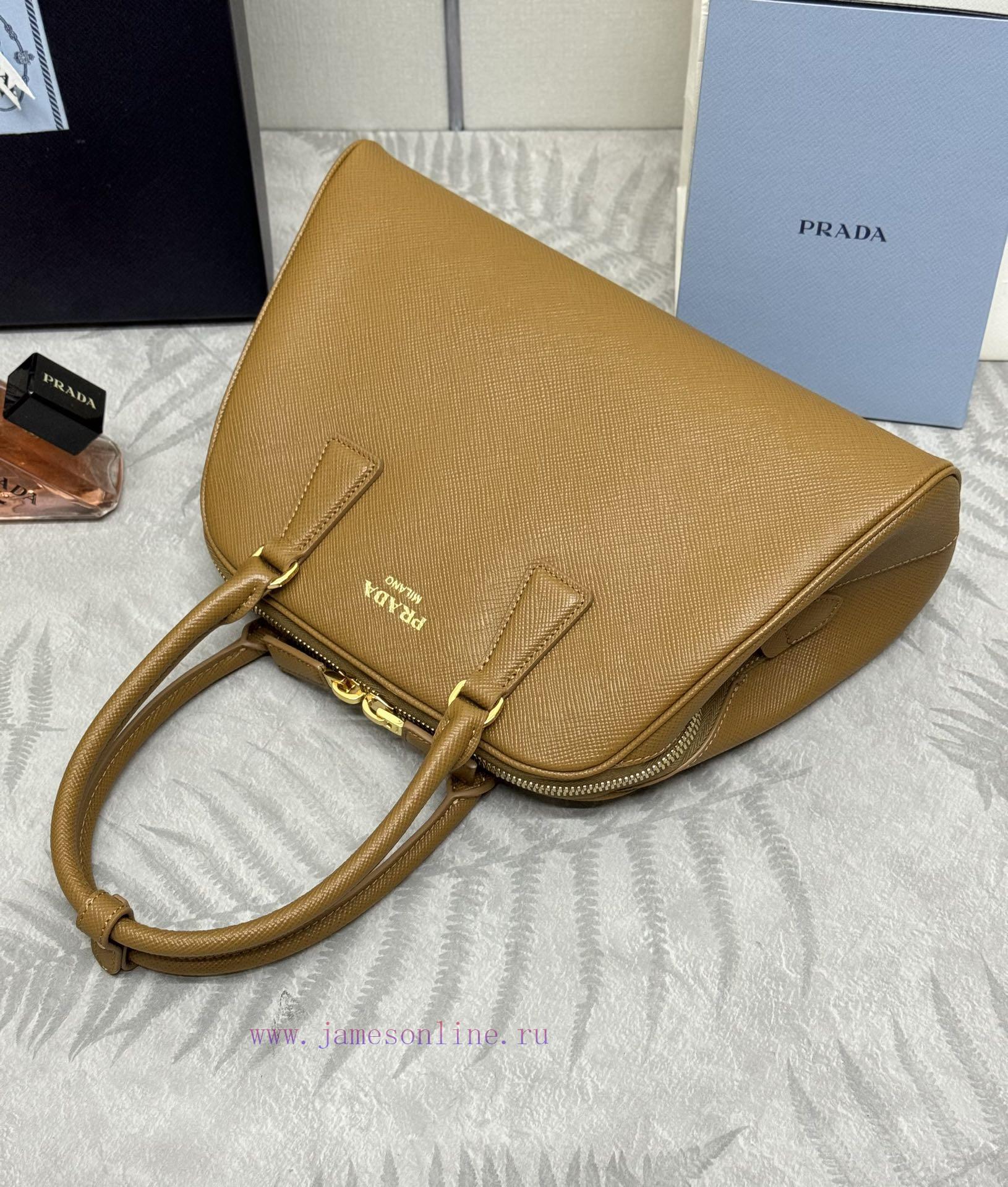 The new 1bg537 medium-sized carrier, shoulder back handbag, imported cross grain cowhide, th3bxmb3pc - Image 6
