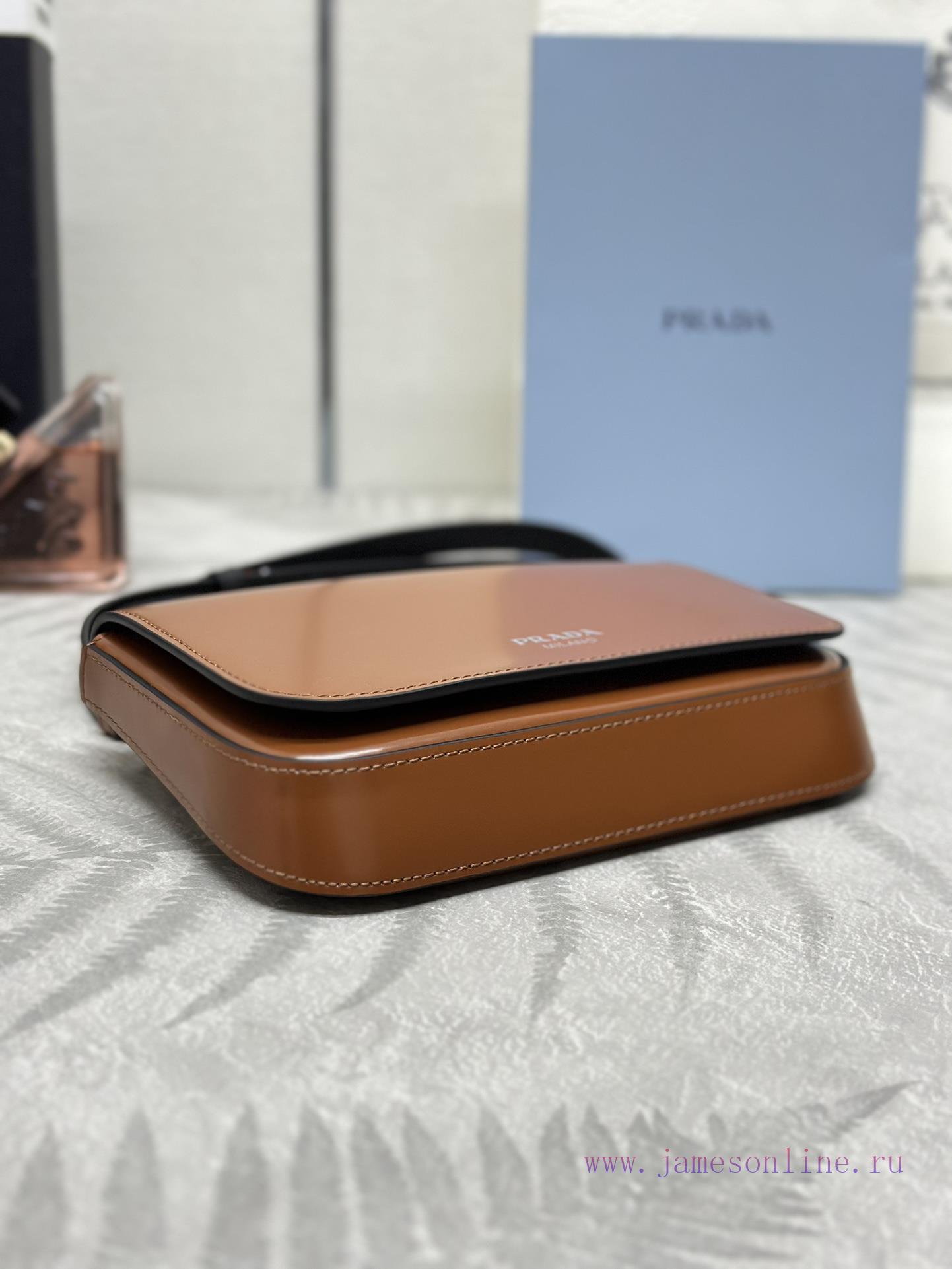 (Paired version complete packaging, customized), the new 2023 shiny leather phone bag 2VD061dzk1iaa1 - Image 5