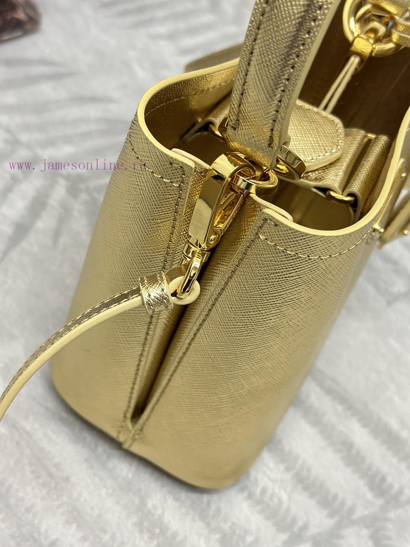 , (Paired version full package, customized), new color bucket bag 1BA373 goldThis bucket bag3uixfzou - Image 5