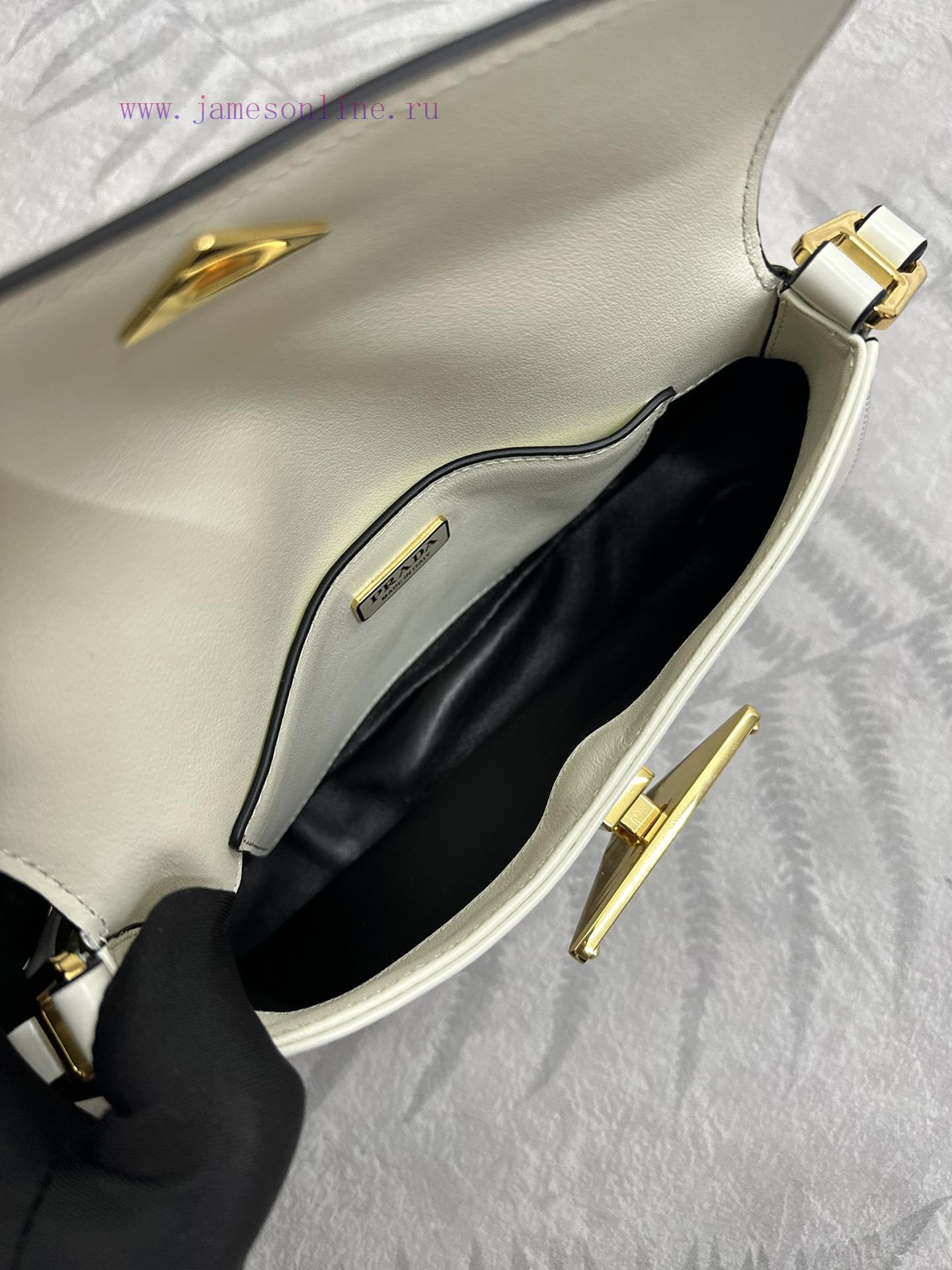 (Paired version full package, customized), new underarm bag 1BD345The smooth curved design ec7v82b7j - Image 7