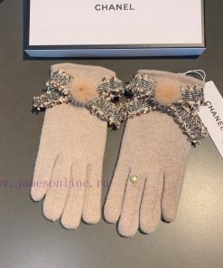 BatchChanel's new wool gloves, fashionable gloves, warm autumn and winter with velvet lining4zgu9fis