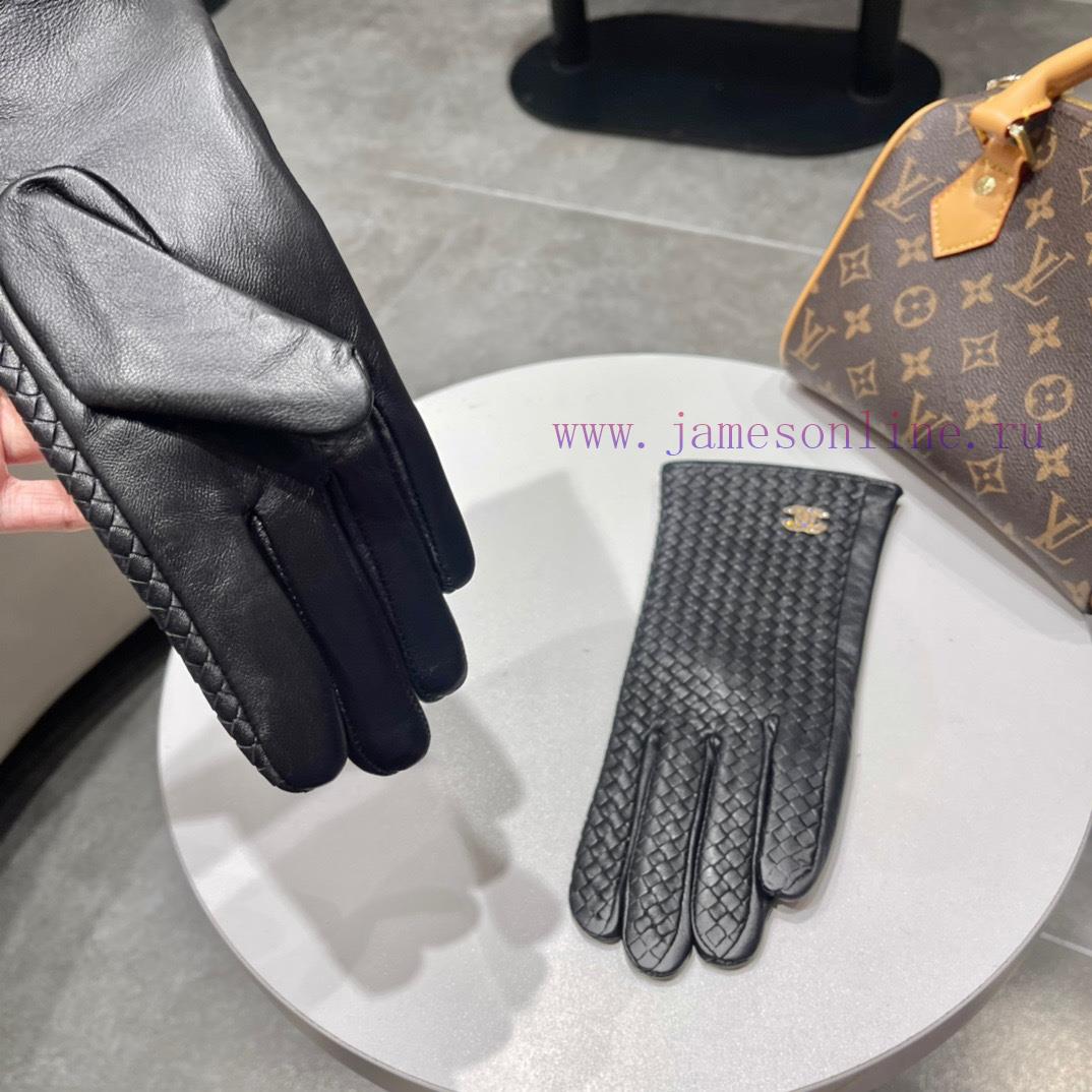 2023Chanel Chanel's new release touch screen fully woven gloves official website synchronize5l4h9ewc - Image 10