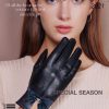 2023 New Women's Edition Comes with Packaging ‼ Double C touch screen gloves Chanel officialef8724xi