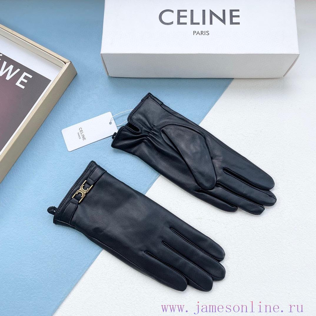 Packaging for 2023 New First Release Touchscreen Gloves CELINE Official Website Synchronizedpn4qb3vs - Image 7