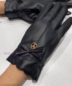 2023 New First Release Touchscreen Women's Gloves LV Official Website Synchronized Women's Ntnm079os