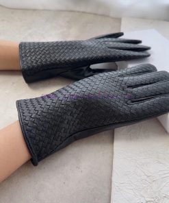 Touch screen fully woven gloves BV official website synchronized with women's new high-end s19c1c4ap