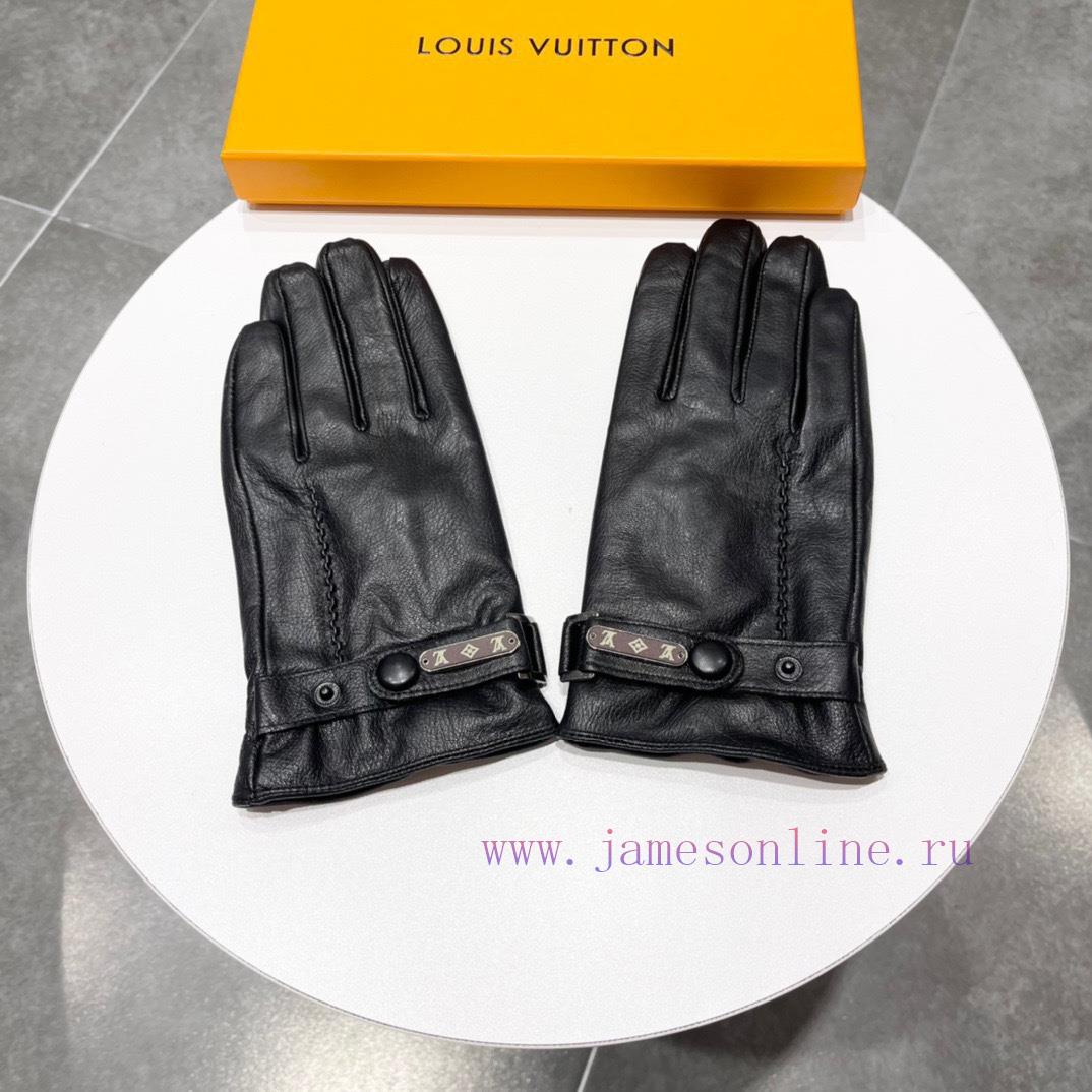 2023 Hermes Men's Gloves, Customized, Deer 🦌 Imported first grade sheepskin fleece with luxuct5yis2m - Image 9