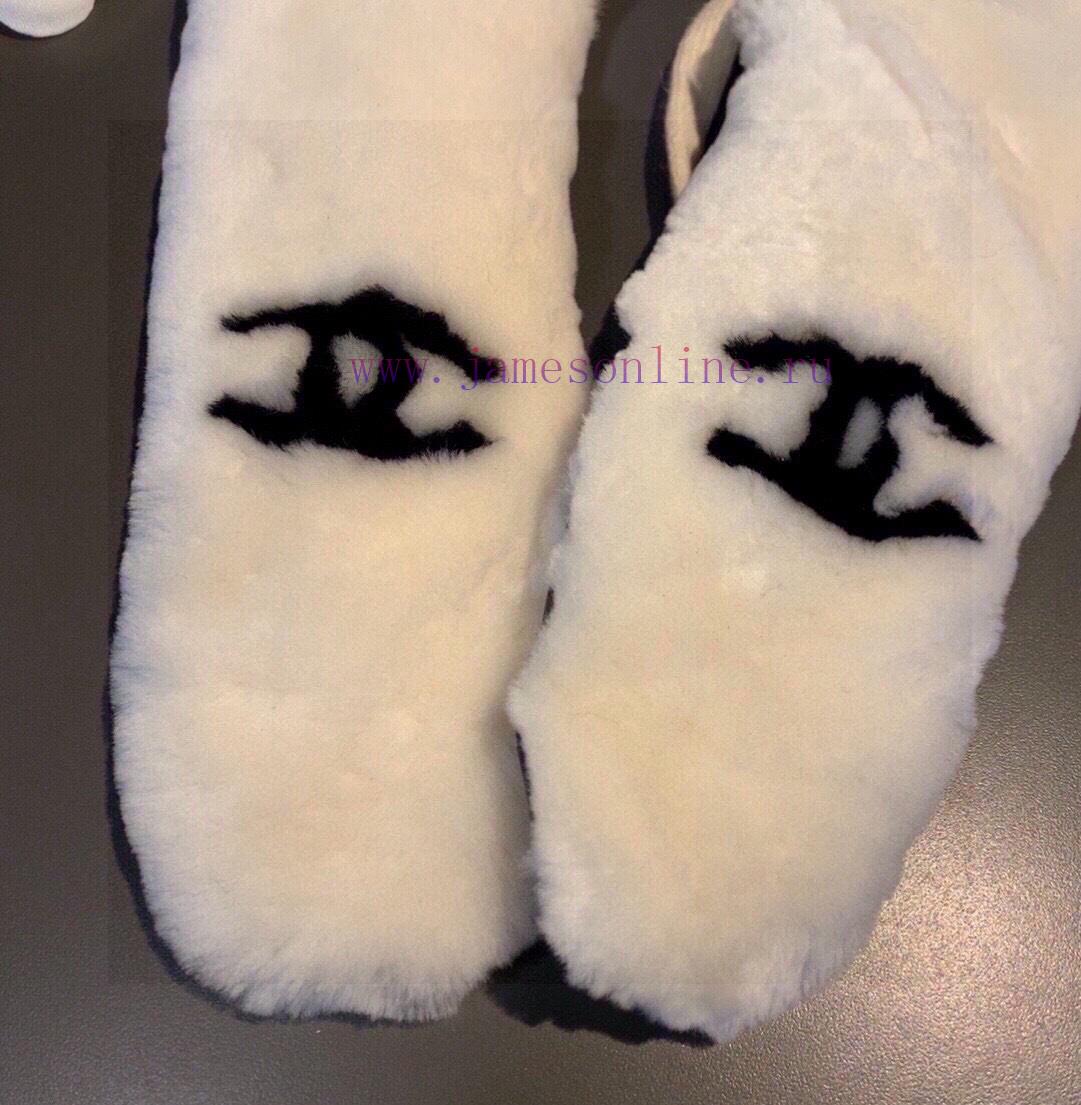 The batch tape can be removedChanel 2023 Autumn/Winter Lazy Rabbit Hair Long Sheepskin Glovens348vmb - Image 9