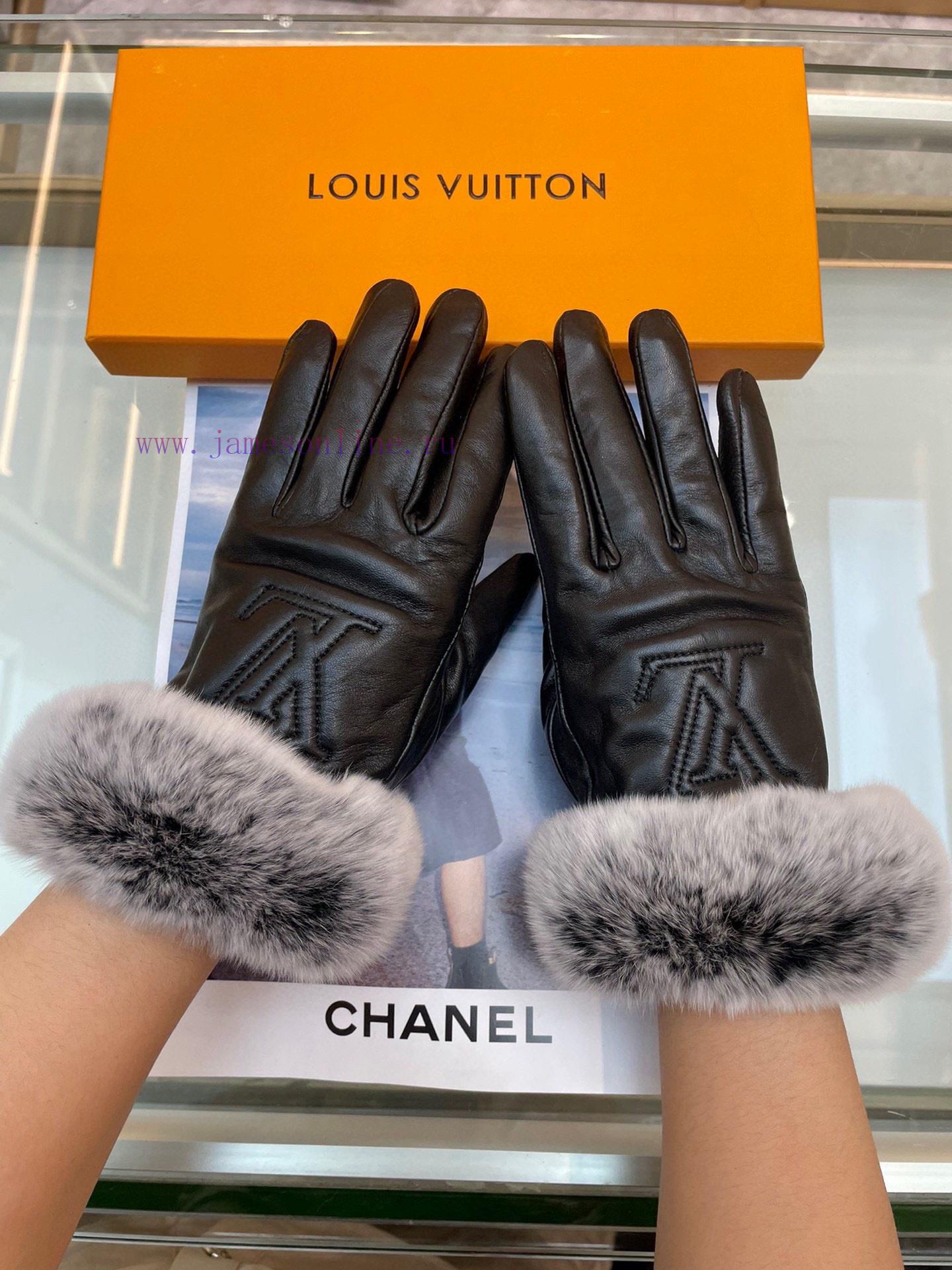 Lv's new women's gloves are made of top-grade sheepskin leather, which is ultra-thin, soft, wsrwixim - Image 10