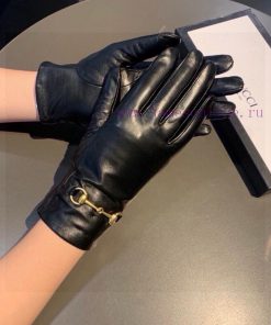 Batch2024 New First Release Touchscreen Gloves Imported Ethiopian Leather Gloves GucciGucci hi857gd5