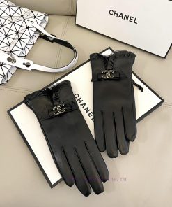 Chanel Autumn/Winter Women's Gloves Imported Sheepskin Leather Ultra Thin, Soft, Comfortable8i75qlvz