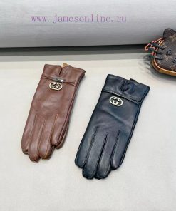 Women's new Gucci curve new release touch screen women's gloves GucciGucci official website 5u359ong
