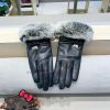 Dior DIDR's new 2024 autumn/winter lazy rabbit fur sheepskin gloves for mobile phone touch so2mz3a5l