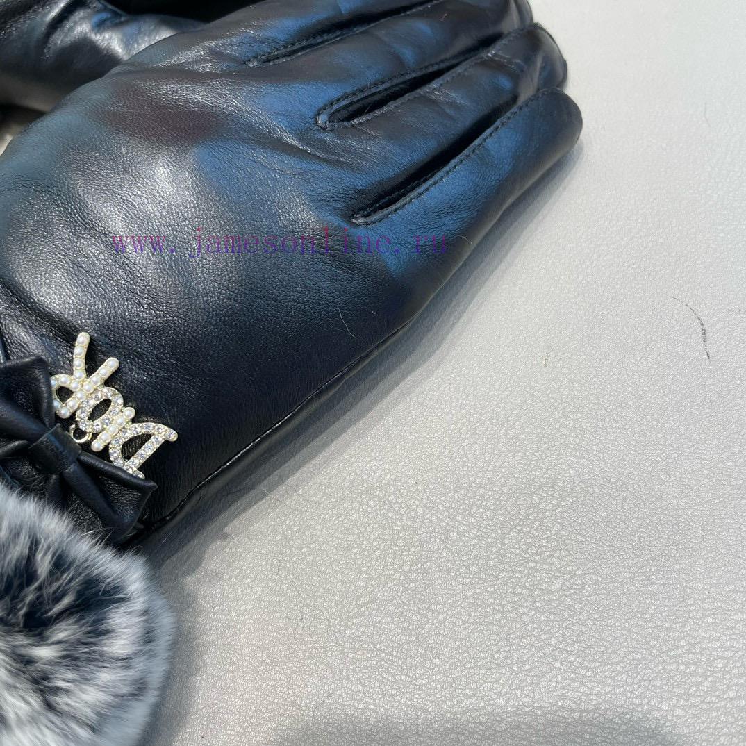 Dior DIDR's new 2024 autumn/winter lazy rabbit fur sheepskin gloves for mobile phone touch so2mz3a5l - Image 8