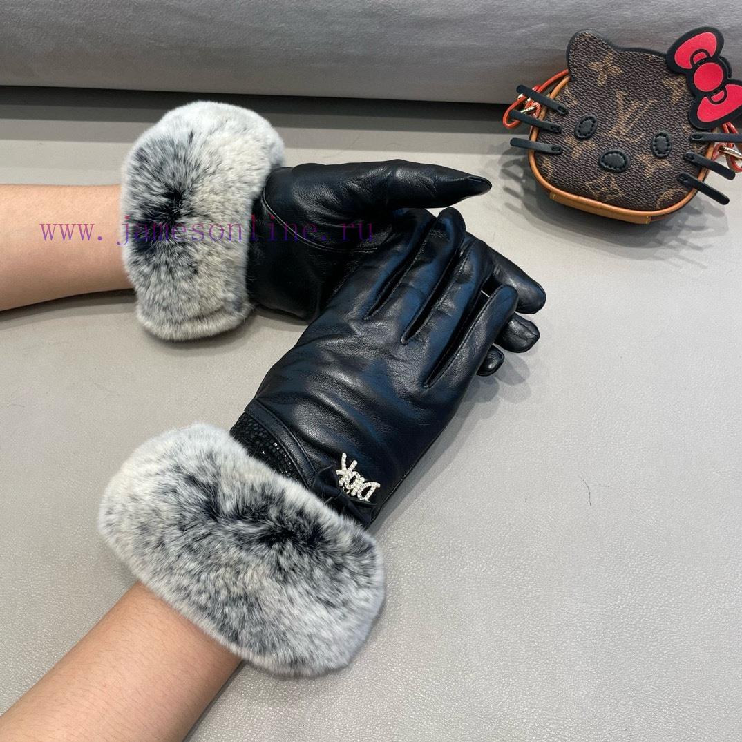 Dior DIDR's new 2024 autumn/winter lazy rabbit fur sheepskin gloves for mobile phone touch so2mz3a5l - Image 10