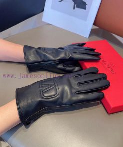 Valentino Women's Sheepskin Gloves, Fashionable Gloves, Warm for Autumn and Winter with Velvhmrejqz7