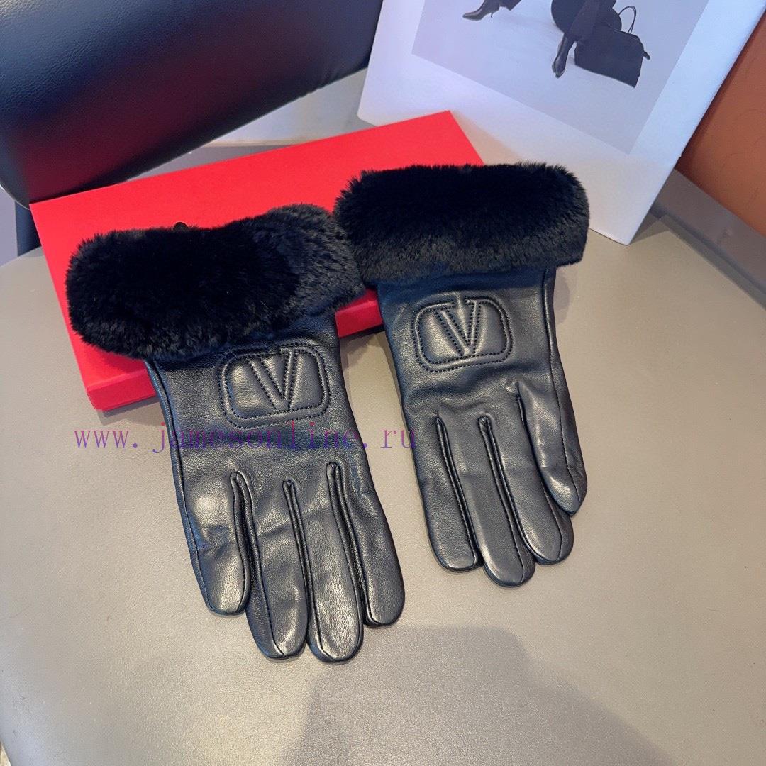 Valentino Sheepskin Gloves, Fashionable Gloves, Warm in Autumn and Winter with Velvet Inner g42f4a8g - Image 7