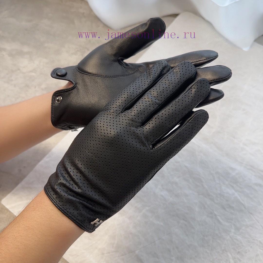Hermes Men's Sheepskin Gloves, Fashionable Gloves, Warm Interior for Autumn and Winter, Clascd6kx9qb - Image 2